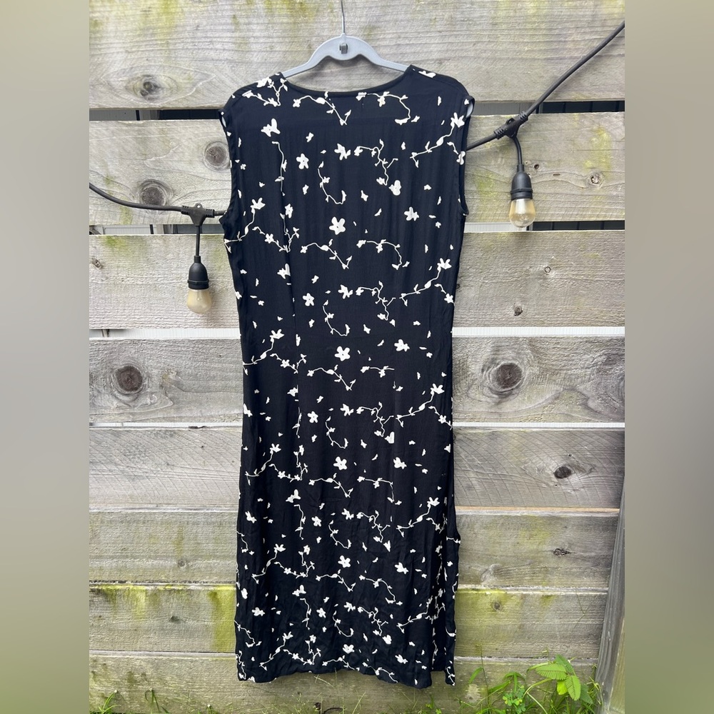 Ava Sky Fighting Eel Midi Button Down Floral Hawa… - image 3